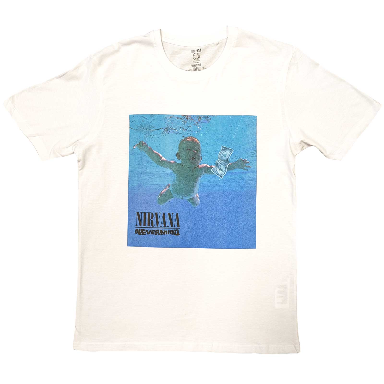 Nirvana Nevermind Album Official Mens T-Shirt