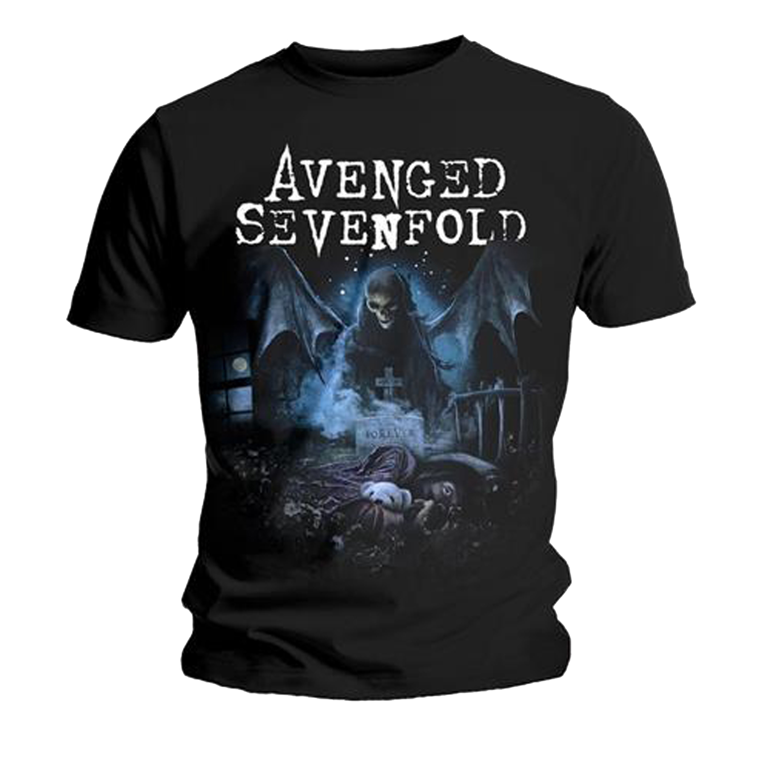 Avenged Sevenfold Winged Death A7X Rock Official Tee T-Shirt Mens Unisex