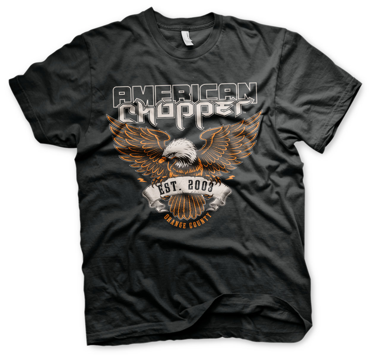 American Chopper Orange County Motorcycles Official Tee T-Shirt Mens Unisex