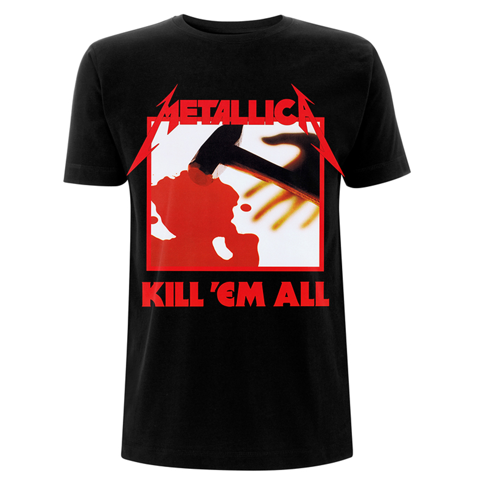 Metallica Kill Em All Tracks Autorisé T-shirt Hommes