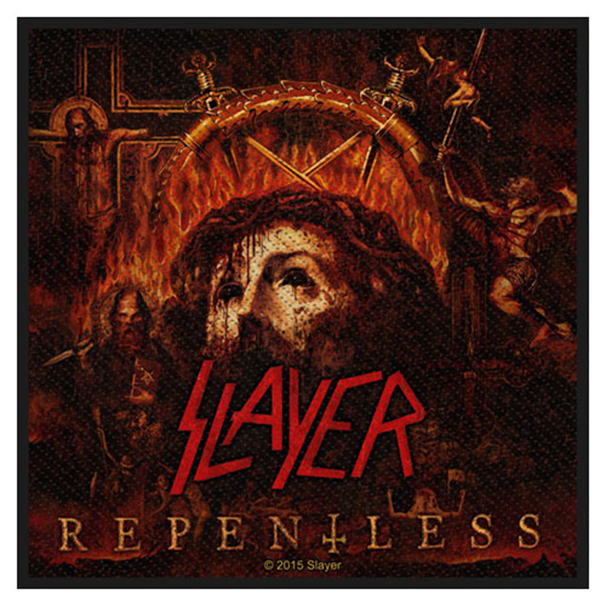 Slayer Repentless Official Licensed Sew On Patch