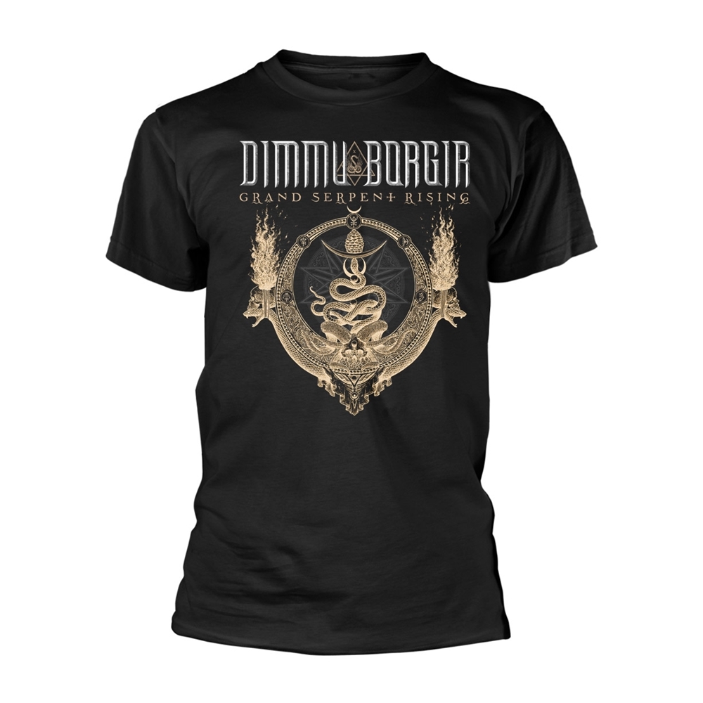 Dimmu Borgir Grand Serpent Rising Official T-Shirt Mens