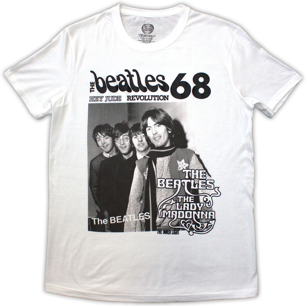 The Beatles 1968 Official T-Shirt MenS