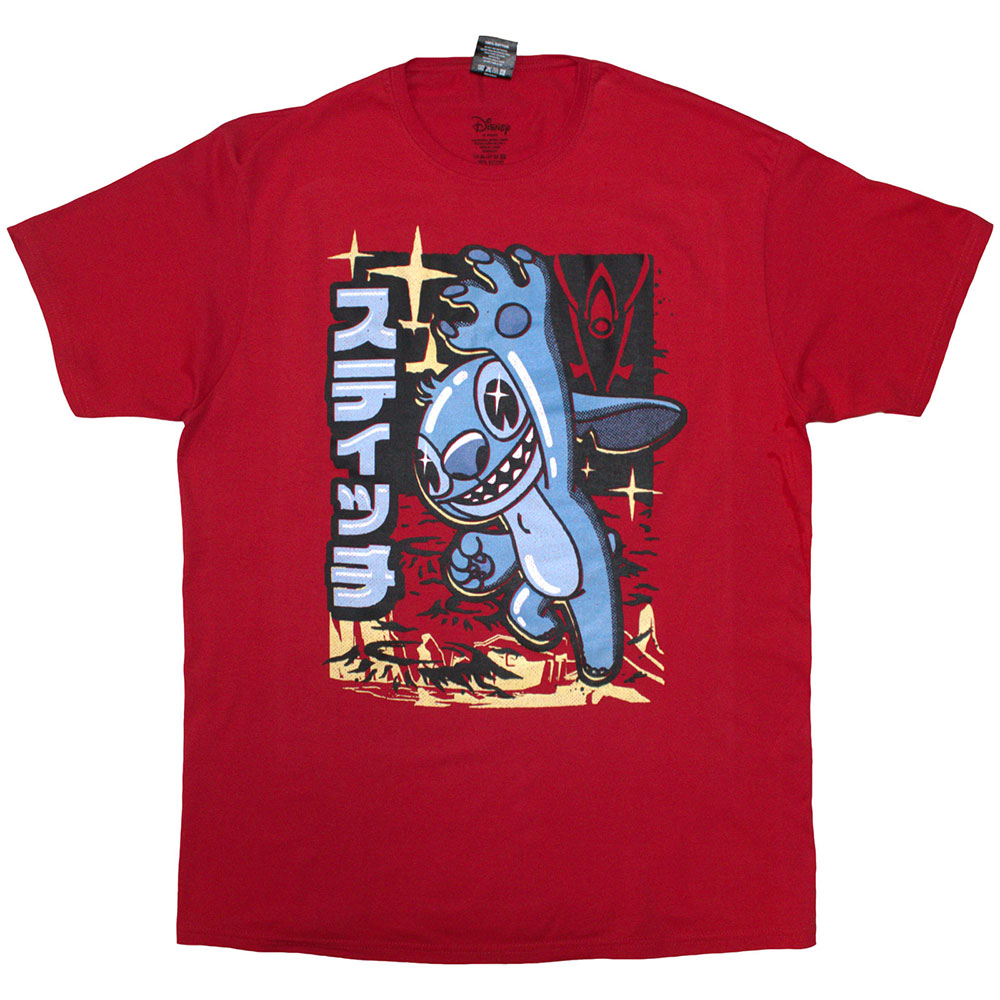 Lilo & Stitch Japanese Stitch Official T-Shirt MenS | eBay