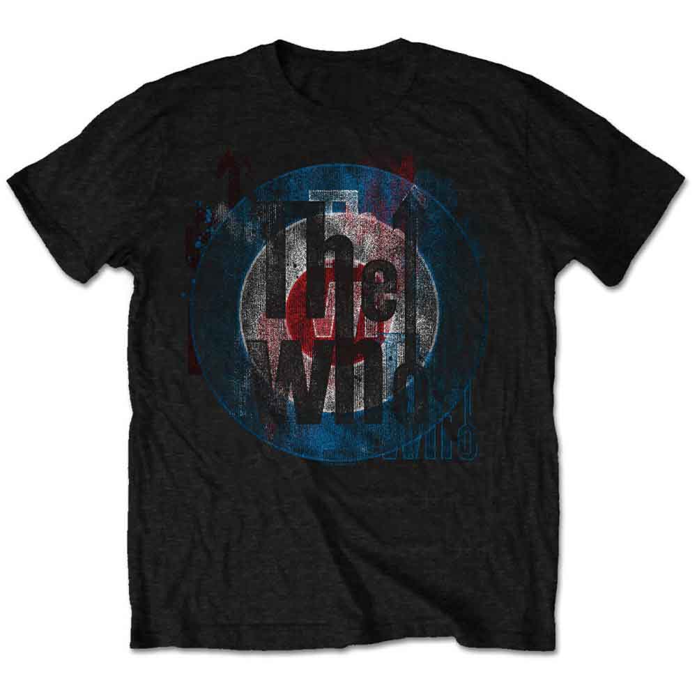 The Who Target Texture Official Tee T-Shirt Mens