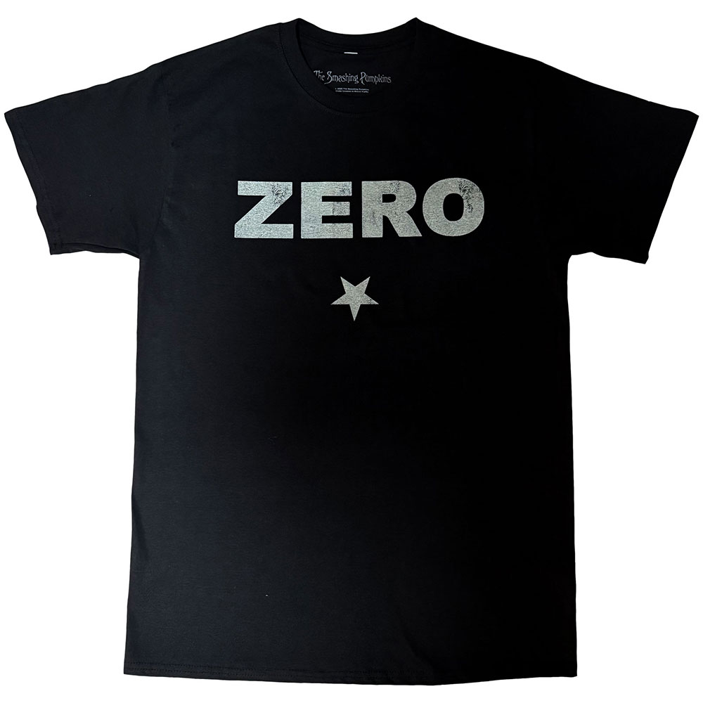 The Smashing Pumpkins Zero Distressed Official Mens T-Shirt
