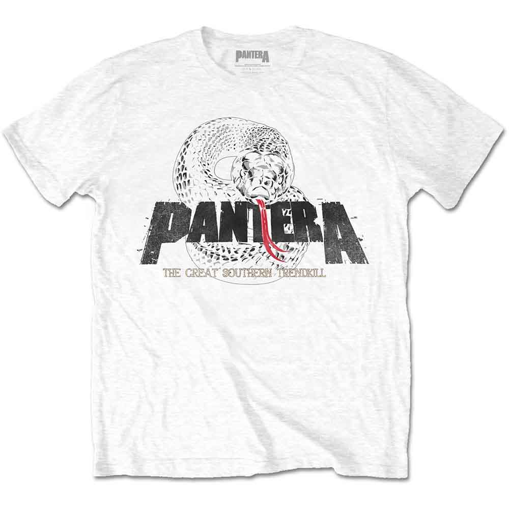 Pantera Snake Logo Official Tee T-Shirt Mens Unisex
