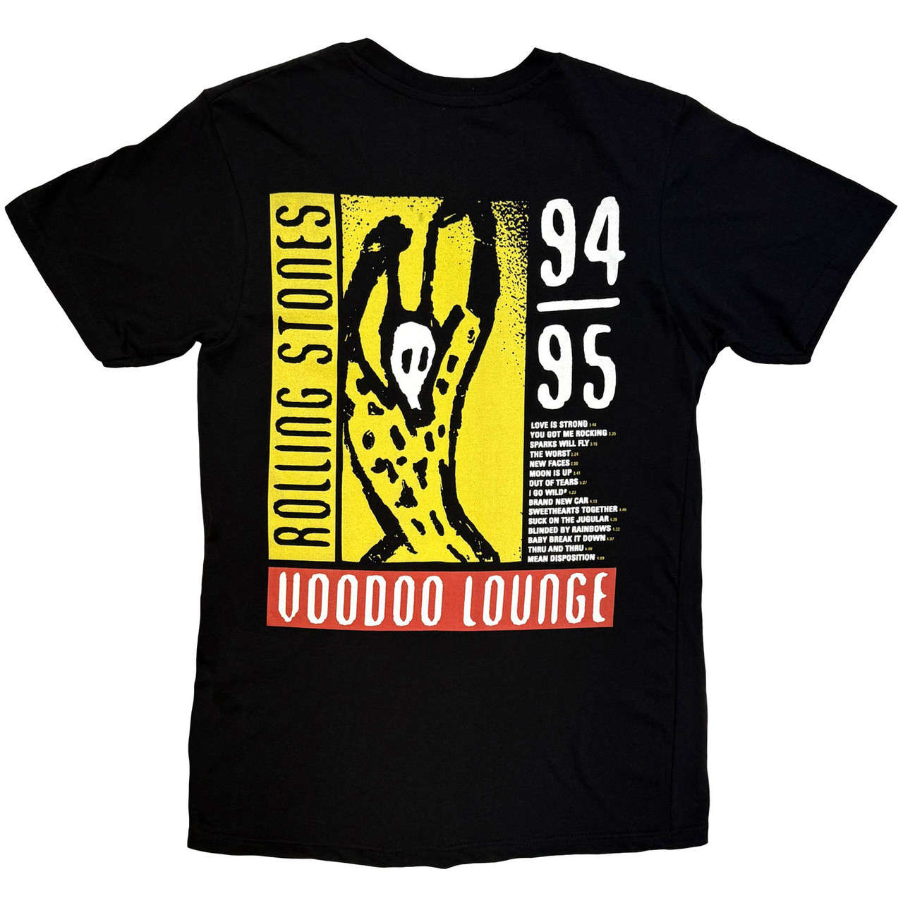 The Rolling Stones Live Voodoo Lounge Tongue Official T-Shirt Mens