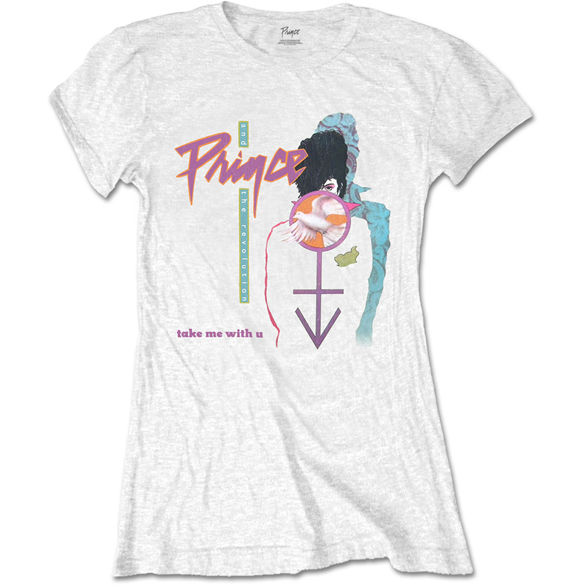 Ladies Prince and Revolution Take Me With U Official Tee T-Shirt Womens Girls