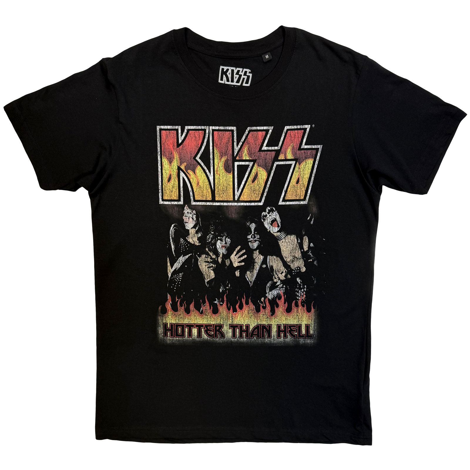 KISS Hotter Than Hell Official T-Shirt Mens