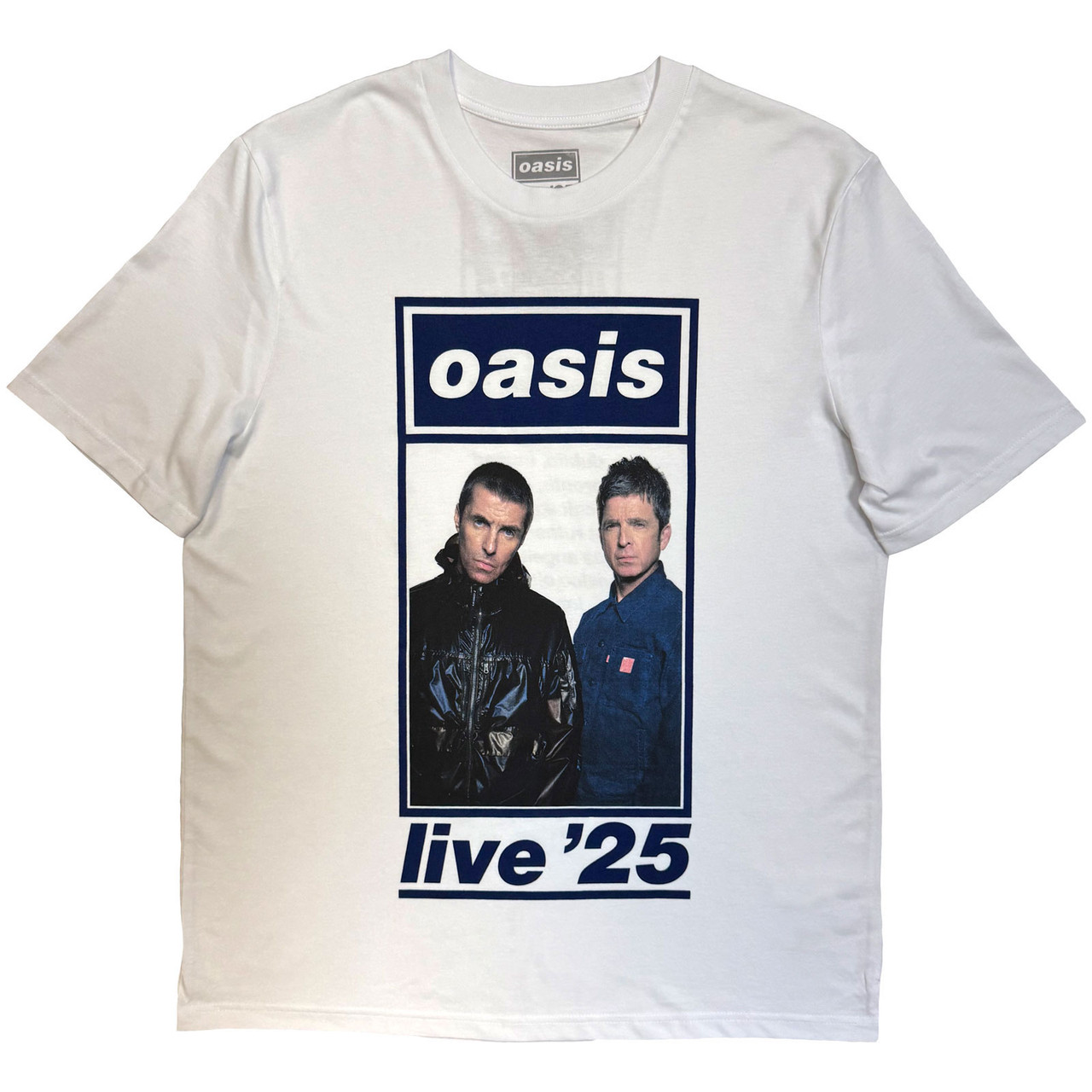 Oasis Colour Photo Live '25 World Tour Official T-Shirt Mens