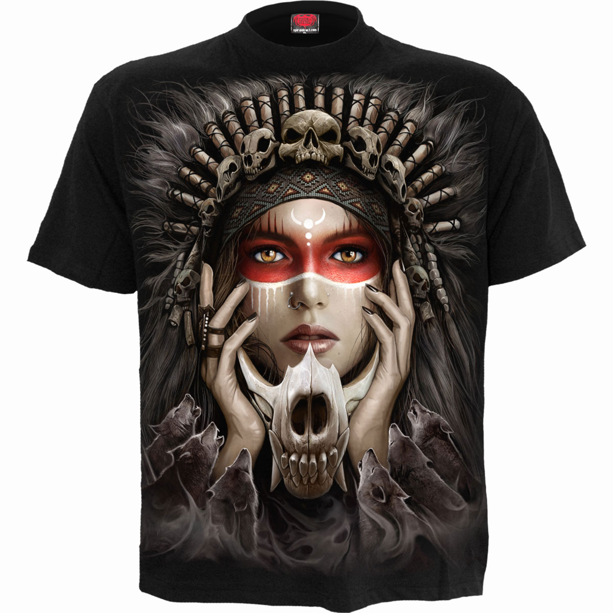 Spiral Cry Of The Wolf Official T-Shirt Mens