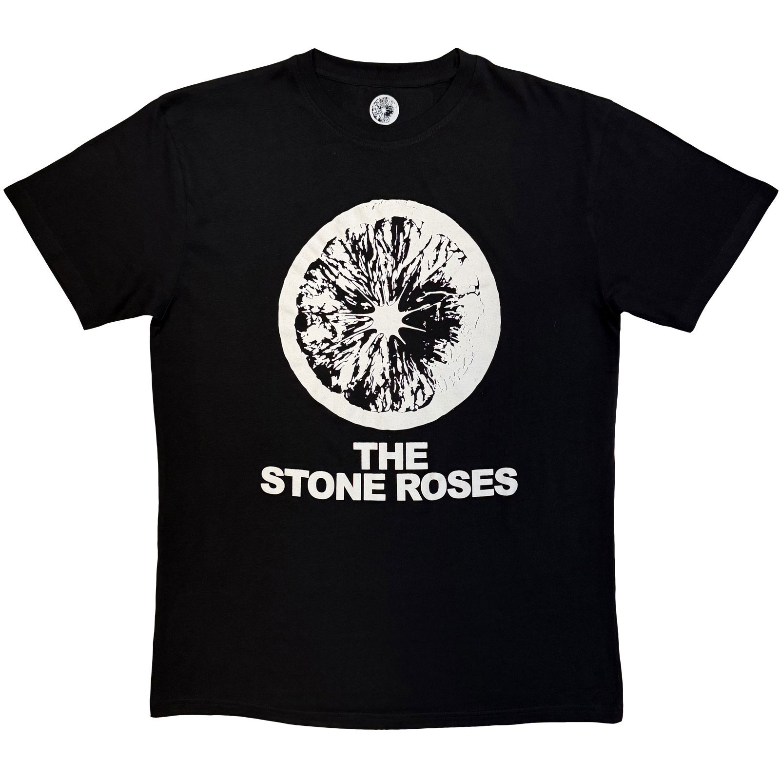 The Stone Roses Logo and Lemon Mono Official T-Shirt Mens