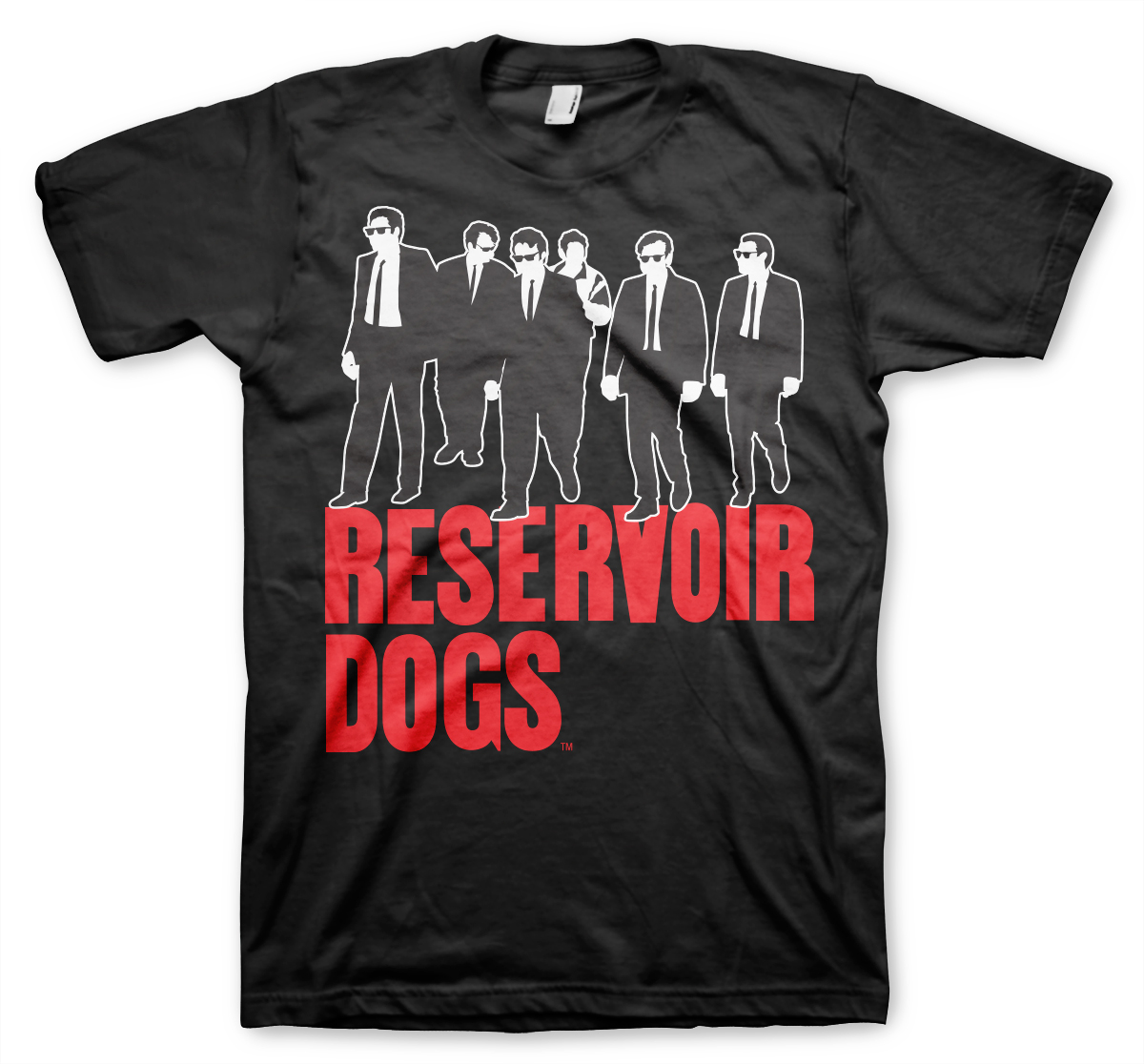 Reservoir Dogs Quentin Tarantino Silhouette Official Tee T-Shirt Mens Unisex