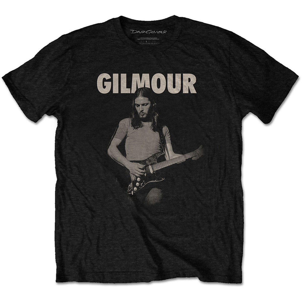 Dave Gilmour Pink Floyd Stage Photo Live Official Mens T-Shirt