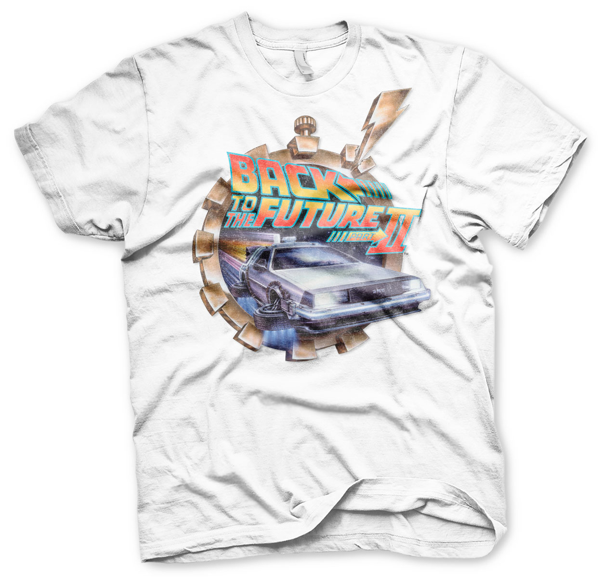 Back to the Future 2 Michael J Fox Marty McFly Official Mens T-Shirt