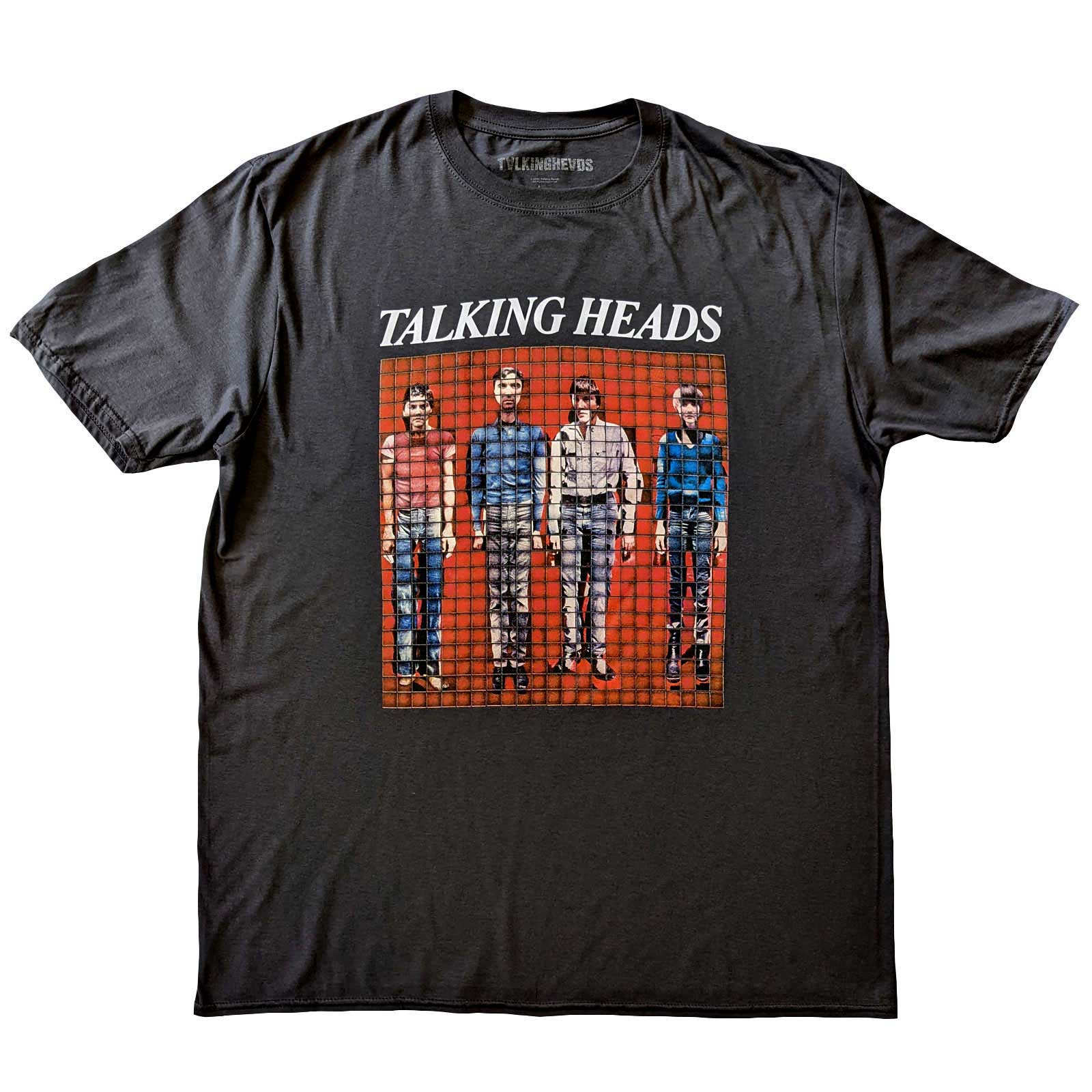 Talking Heads Pixel Portrait Official Tee T-Shirt Mens Unisex