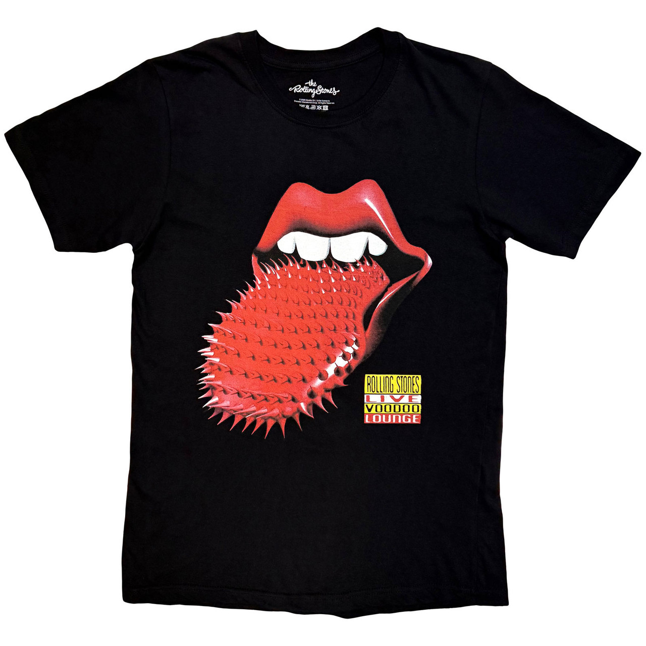 The Rolling Stones Live Voodoo Lounge Tongue Official T-Shirt Mens