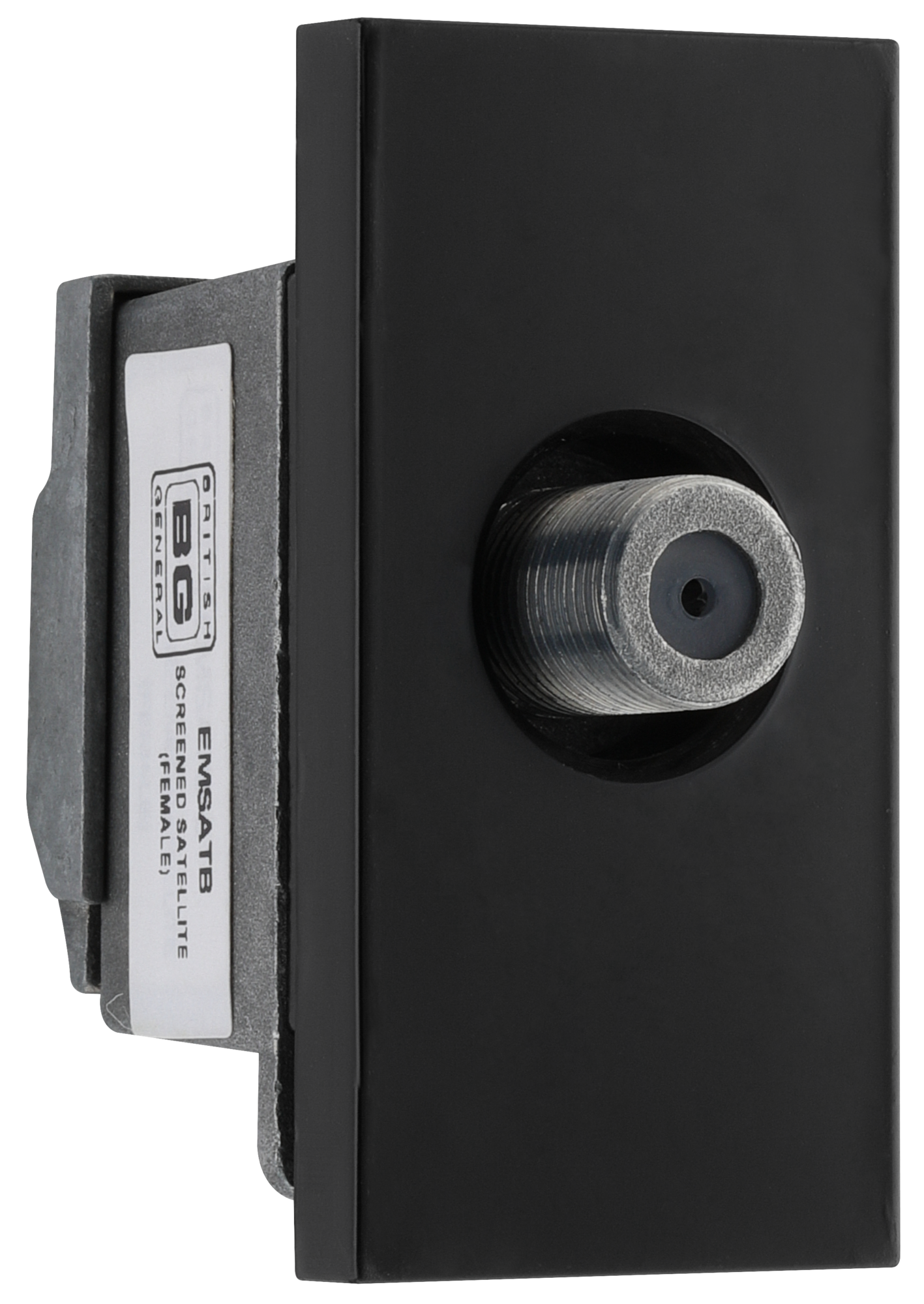 BG Black Nickel Black Euro Data Module Inserts HDMI TV SAT Cat5 Cat6 ...
