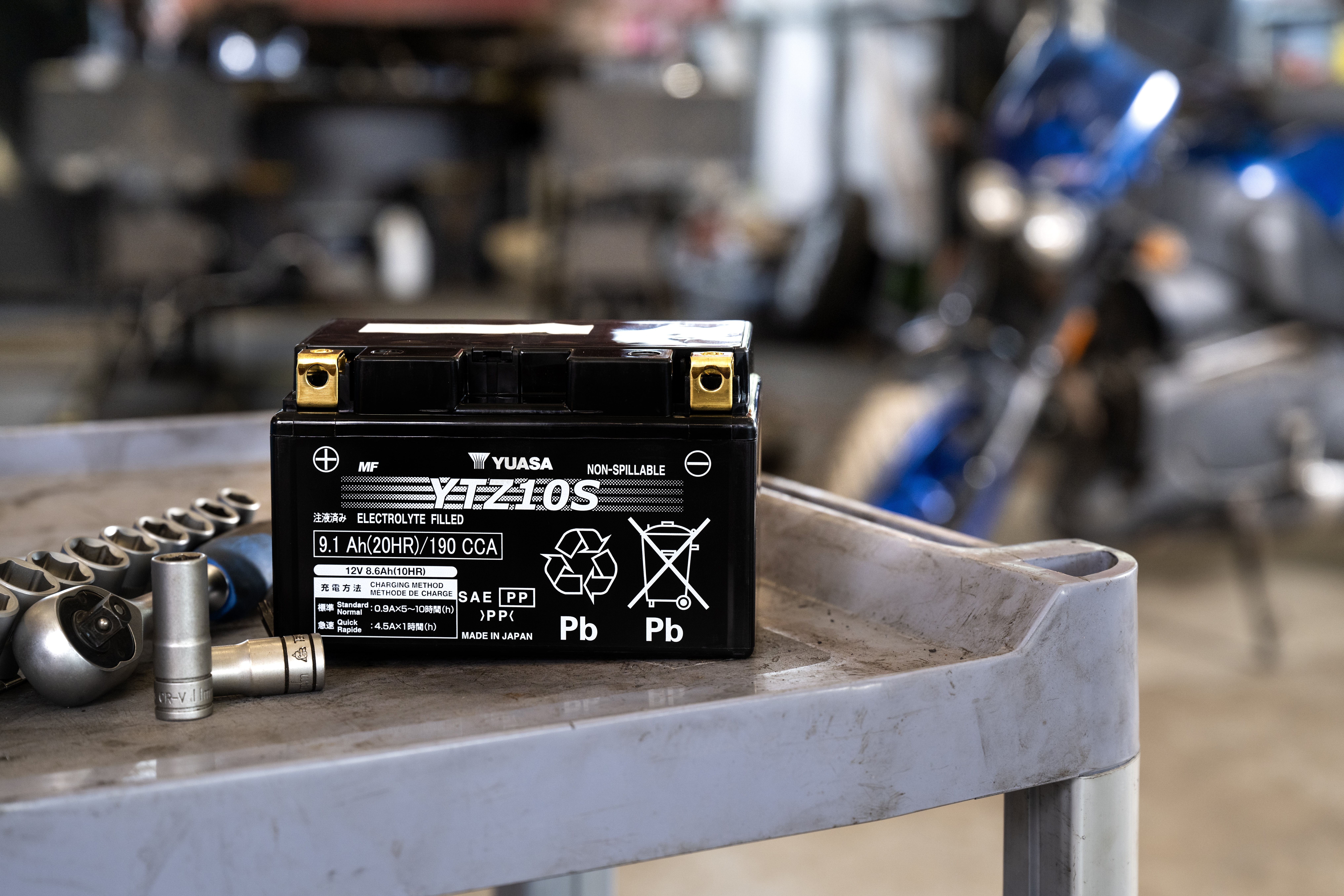 Yuasa YTZ10S (WC) 12V High Performance MF VRLA Motorcycle Battery - Picture 4 of 7