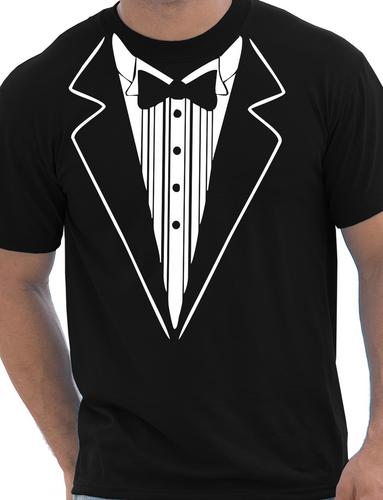 Tuxedo Fancy Dress Funny Mens T-Shirt Size S-XXL - Picture 3 of 31