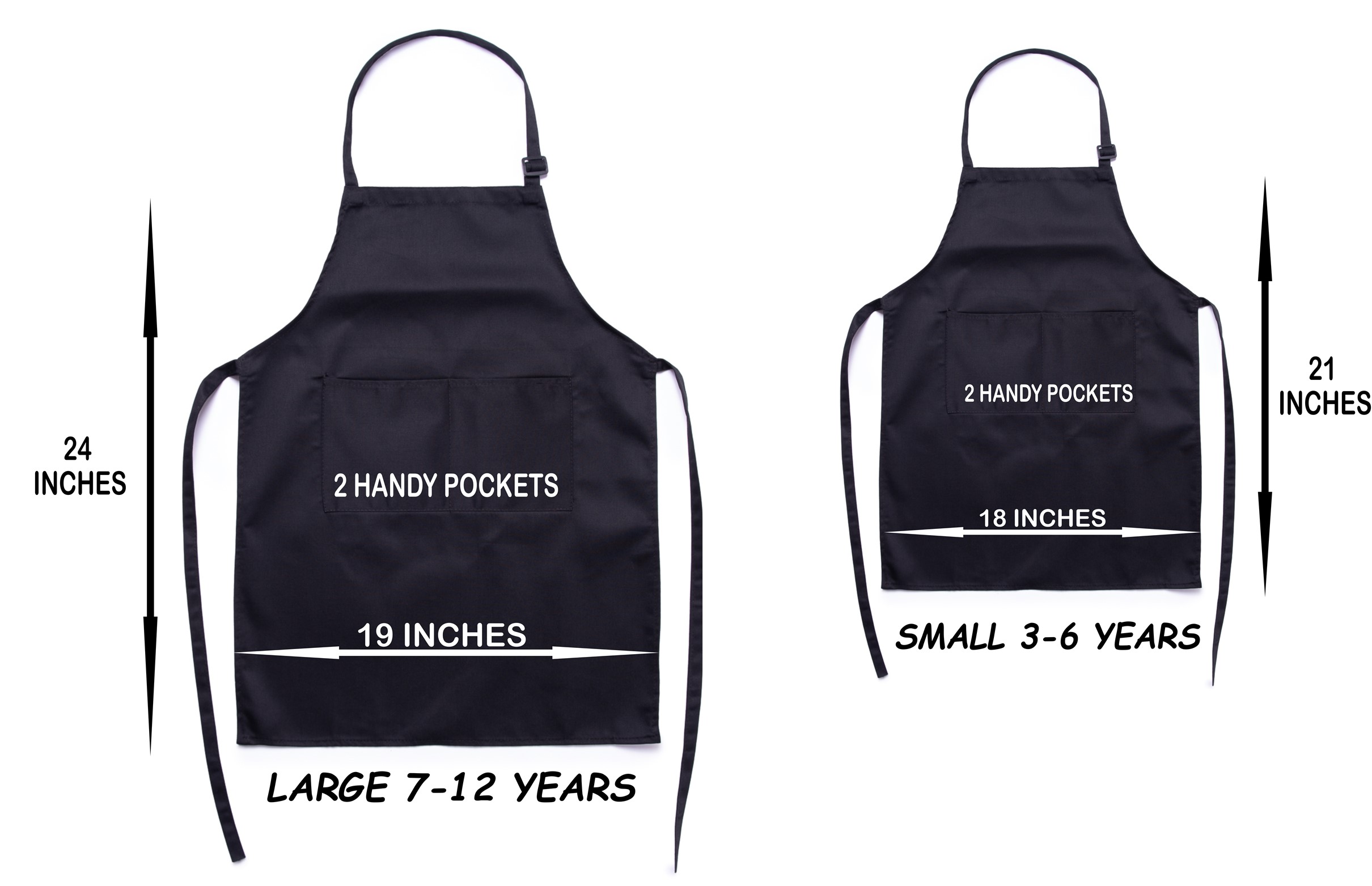 Personalised Kids Apron My Cooking Apron with Adjustable Straps - Picture 7 of 9
