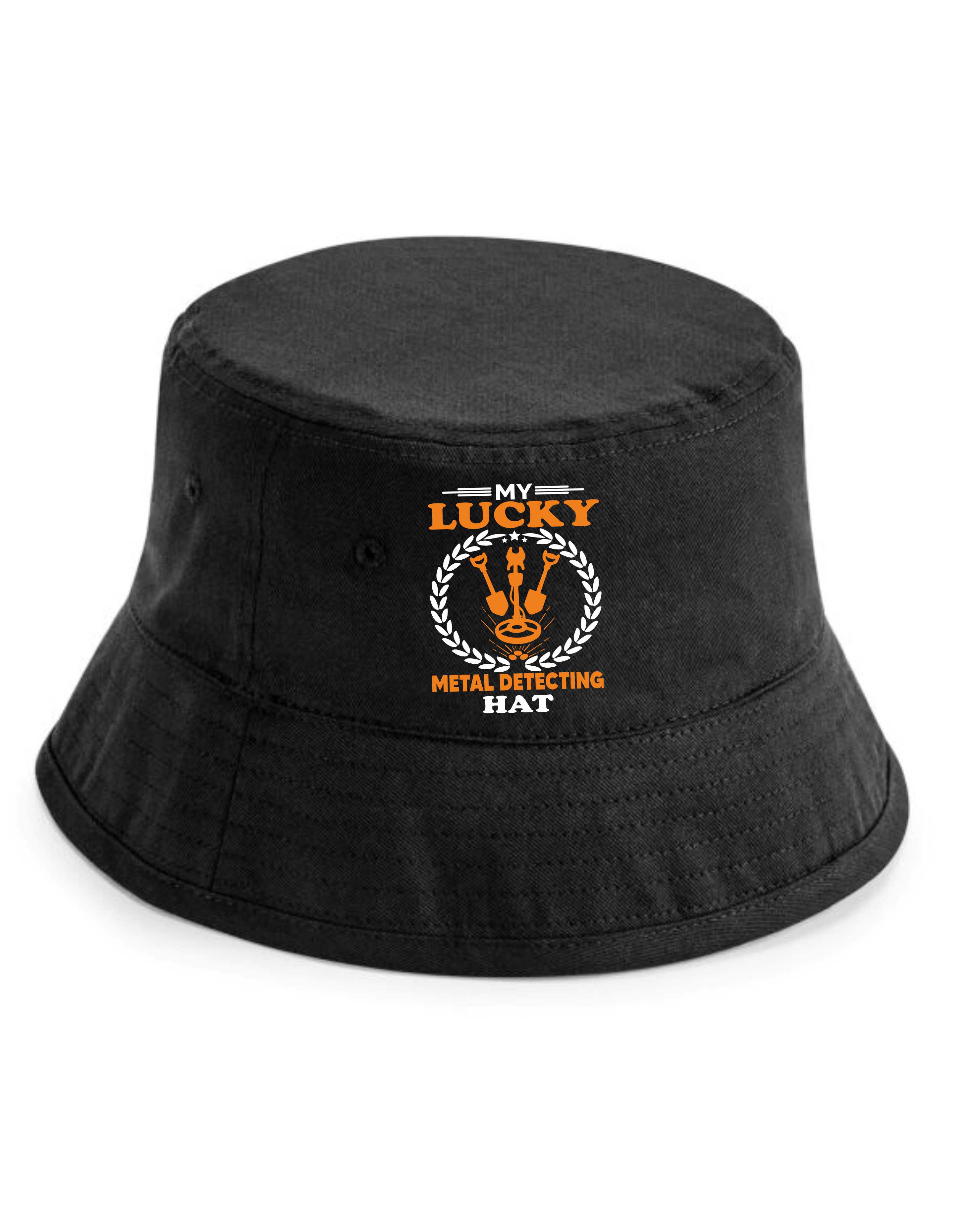 My Lucky Metal Detecting Bucket Hat Gift Father's Day Birthday - Picture 2 of 7