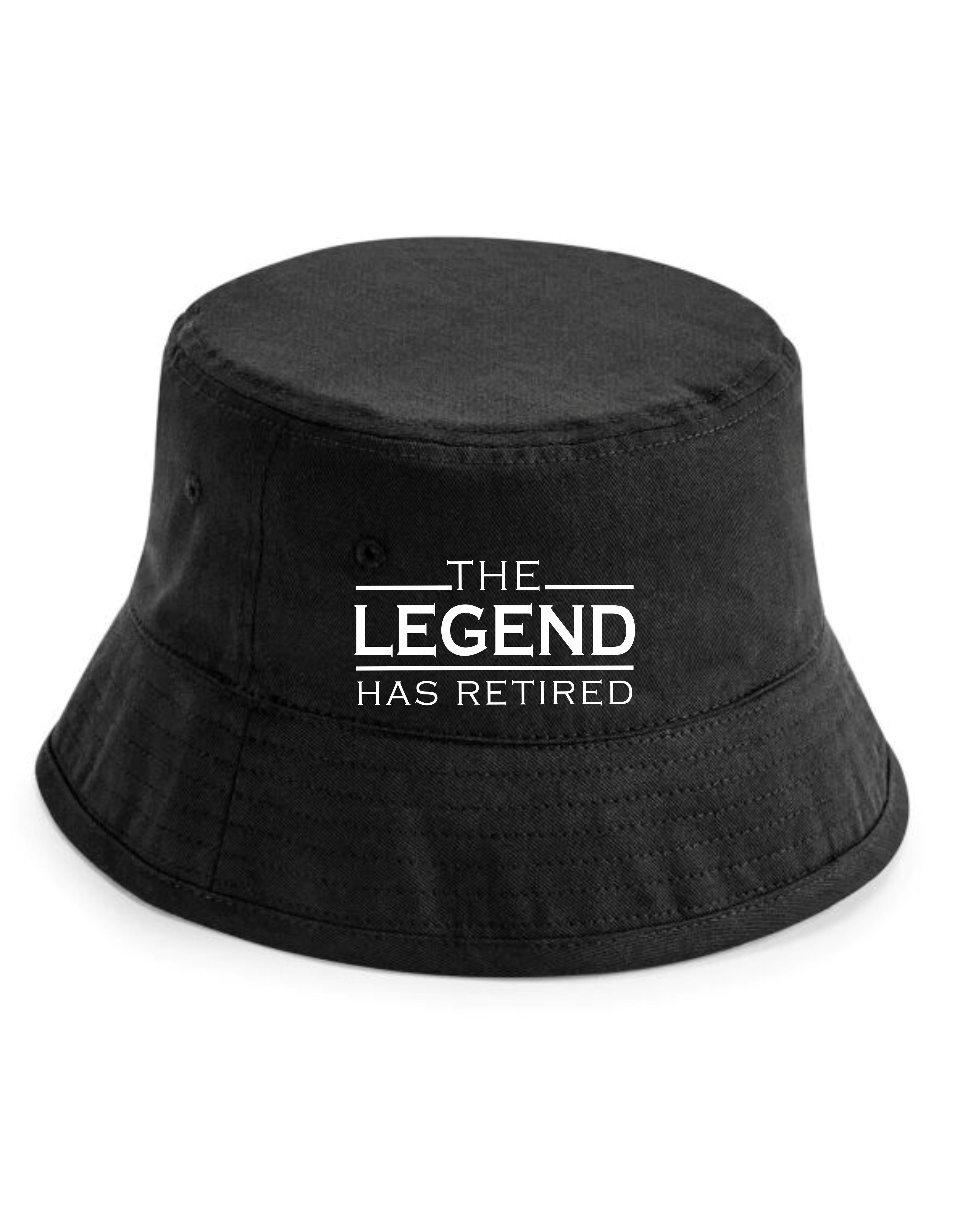 The Legend Has Retirado Regalo para Hombres Damas Retiro Regalo Sombrero Cubo - Imagen 2 de 7