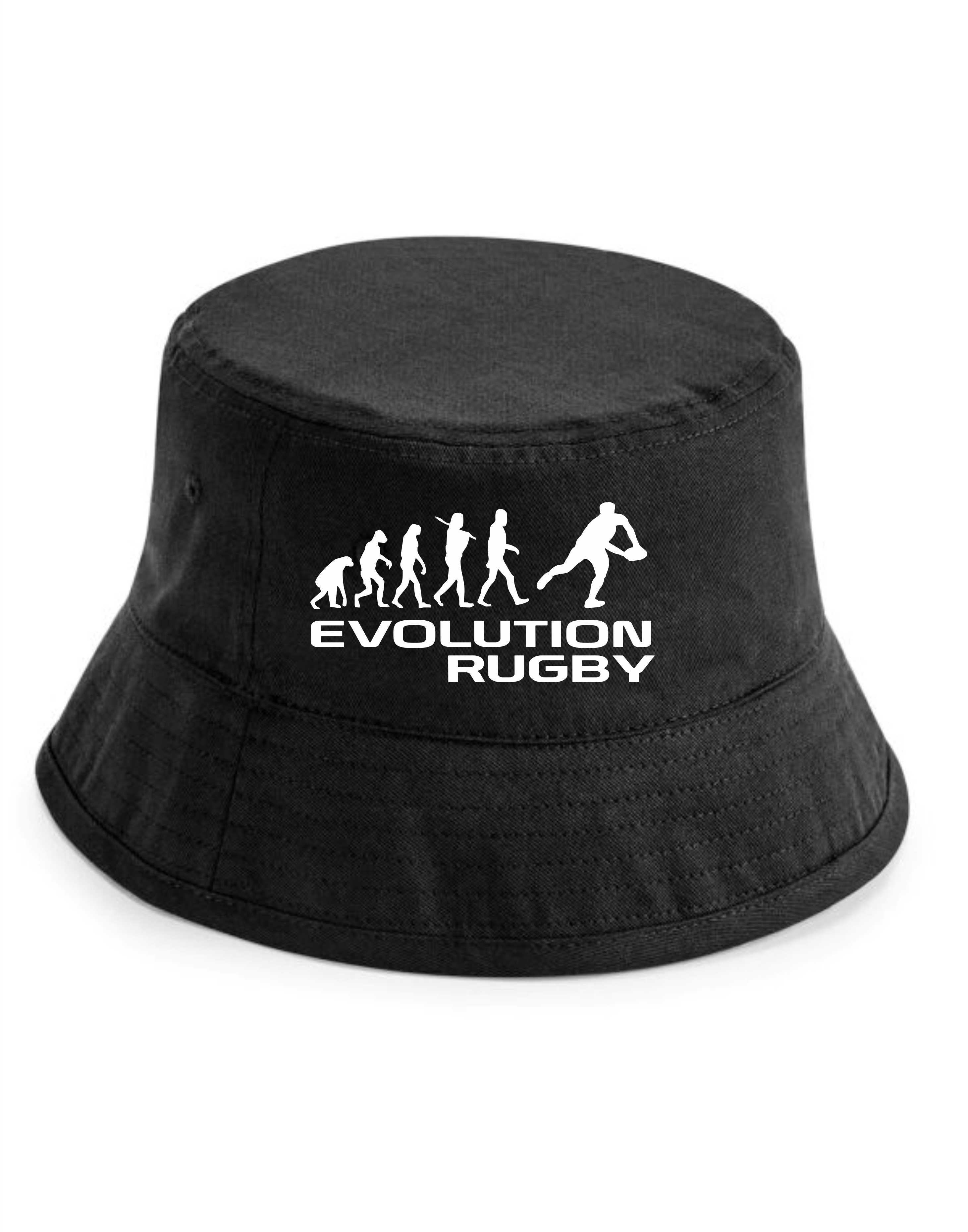 Evolution of Rugby Bucket Hat Sports Fan Rugby Gift For Men & Ladies | eBay