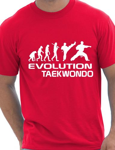 Evolution Of Taekwondo Martial Arts Funny Adult Mens T-Shirt Birthday Gift S-XX